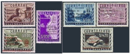 Ecuador 684-686, C389-C391, MNH. UNESCO 1961. Biological Station: Turtle, Seals, - Equateur