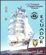 Ecuador 1519, MNH. Training Ship GUAYAS, 2000. - Ecuador