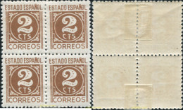 700842 HINGED ESPAÑA 1937 CIFRAS, CID E ISABEL II - Nuovi