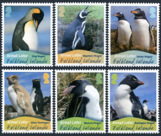 Falkland Islands C9-C13, MNH. Air Post 2010. Penguins. - Falklandinseln