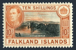 Falkland 95, Hinged. Michel 92. King George VI. Deception Island, 1938. - Falkland Islands