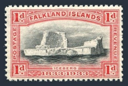 Falkland 66, Hinged. Michel 60. Iceberg, 1933. - Falkland Islands