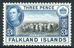 Falkland 87A, Hinged. Michel 84. King George VI.A Flock Of Sheep, 1941. - Falklandeilanden
