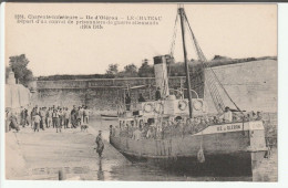 0015. Le Château - Départ D'un Convoi De Prisonniers De Guerre Allemands (1914-1915) - Braun 3281 - Ile D'Oléron