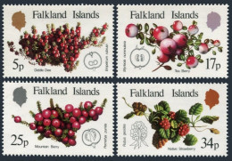 Falkland Islands 379-382, Lightly Hinged. Michel 382-385. Berries 1983. - Falklandeilanden