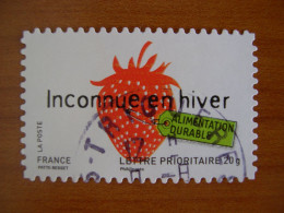 France Obl   N° 192 Cachet Rond Noir - Usati