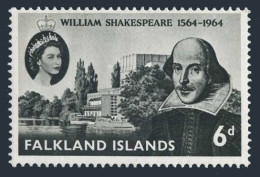 Falkland 149, MNH. Michel 144. William Shakespeare, 1564-1964. - Falkland Islands