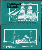 Falkland 260 X5 Panes Booklet,green.MNH.Michel (255-264) MH. Mail Ships,1978. - Falklandinseln