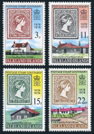 Falkland 278-281, MNH. Mi 275-278. 1st Falkland Stamp, 100, 1978. Post Offices. - Falklandinseln