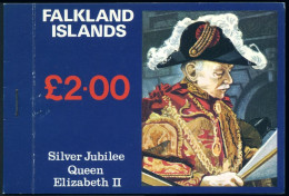 Falkland 254a-256a Booklet, MNH. Reign QE II - 25, 1977. - Falkland