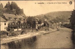 CPA Laroche La Roche In Den Ardennen Wallonien Luxemburg, Ourthe Und Das Alte Schloss - Sonstige & Ohne Zuordnung