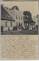 Russia 1907 Postcard Photo Kuggen In Germany Now Perwomaiskoje Kaliningrad Oblast Sent To Göttingen Stamp Germania 5 Pf - Russland