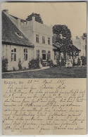 Russia 1907 Postcard Photo Kuggen In Germany Now Perwomaiskoje Kaliningrad Oblast Sent To Göttingen Stamp Germania 5 Pf - Russie