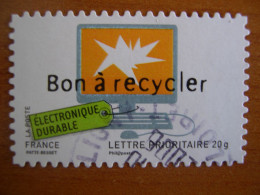 France Obl   N° 186 Cachet Rond Noir - Used Stamps