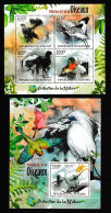 Burundi 2012 Blocs Air Polution And Birds S/S MNH/ ** - Milieubescherming & Klimaat