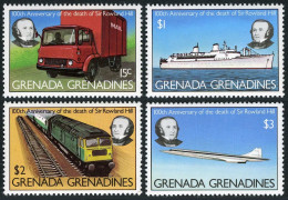 Grenada Gren 328-331,MNH.Mi 335A-338A. Sir Rowland Hill, 1979. Concorde, Liner, - Grenade (1974-...)