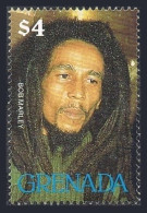 Grenada 1680,MNH.Michel 1928. Singers 1988.Bob Marley. - Grenade (1974-...)