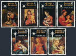 Grenada Gren 229-235, MNH. Mi 245-251. Christmas 1977. Paintings By Correggio, - Grenade (1974-...)