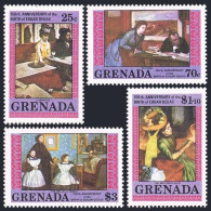 Grenada 1223/1228, 1231, MNH.Mi 1317-1320, Bl.130. Edgar Degas Paintings, 1984. - Grenade (1974-...)