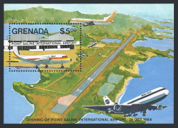 Grenada 1269,MNH.Michel 1361 Bl.139. Point Saline International Airport,1985. - Grenade (1974-...)
