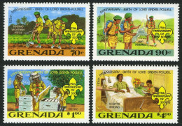 Grenada 1088-1091,MNH.Michel 1139-1142. Scouting Year 1982.Bee Keeping,Powell. - Grenade (1974-...)