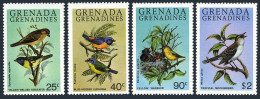 Grenada Gren 378-381, 382, MNH. Mi 385-388,Bl.49. Birds 1980: Seed-eater,Warbler - Grenade (1974-...)