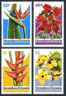 Grenada Gren 313-316, MNH. Michel 320-324. Flowers 1979. - Grenade (1974-...)