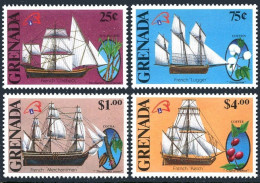 Grenada 1729-1732, MNH. Michel 2007-2010. PHILEXFRANCE-1989. Ships & Cargo. - Grenade (1974-...)