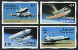 Grenada Gren 460-463, 464, MNH. Mi 470-473, Bl.59. Space Shuttle 1981. Lift-off. - Grenada (1974-...)