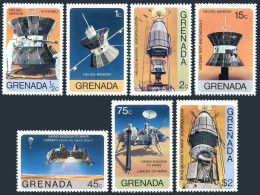 Grenada 756-762,763,MNH.Mi 790-796,Bl.59. Helios,solar,Viking Mars Mission,1976. - Grenade (1974-...)