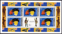 Grenada 628-33, C29-C32, MNH. USA-200, 1976. Leaders Of Independence War. - Grenade (1974-...)