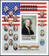 Grenada Gren 91-100,99a,100a,MNH.Michel 95-104,Bl.12-13. US-200.Battles,Heroes. - Grenada (1974-...)