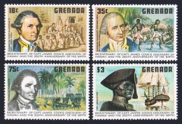 Grenada 895-898,MNH.Michel 936-939. Capt James Cook,arrival In Hawaii,200.1978. - Grenada (1974-...)