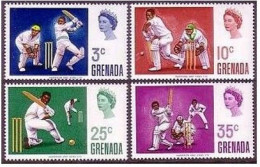 Grenada 324-327, MNH. Michel 315-318. Cricket, 1969. - Grenade (1974-...)