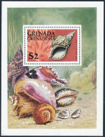 Grenada Gren 144, MNH. Michel Bl.15. Sea Shells 1966. Atlantic Triton. - Grenade (1974-...)