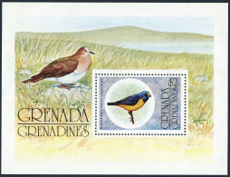 Grenada Gren 152, MNH. Michel Bl.17. Blue-Hooded Euohonia, 1976. - Grenade (1974-...)