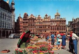 BELGIQUE - Bruxelles - Un Coin De La Grand'Place - Animé - Colorisé - Carte Postale - Autres & Non Classés