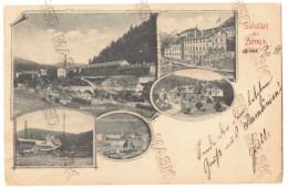 RO - 25401 AZUGA, Prahova, Litho, Romania - Old Postcard - Used - 1899 - Rumänien