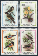 Grenada 985-988,989, MNH. Mi 1026-1029,Bl.89. Tropical King Birds,Warblers,1980. - Grenade (1974-...)