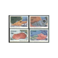 Grenada 1389-1393,MNH.Michel 1485-1488,Bl.161. Sea Shells,1986. - Grenada (1974-...)