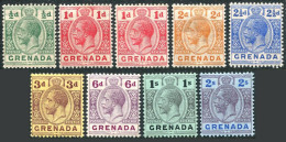 Grenada 79-86, 80a, Hinged. Michel . King George V, 1913. - Grenade (1974-...)
