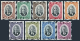 Grenada 151-159, Hinged. Michel 143-150. George VI Definitive 1951. - Grenada (1974-...)