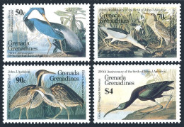 Grenada Gren 732-735, MNH. Michel 741-7445 Audubon's Birds 1986. - Grenade (1974-...)