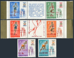 Grenada 310-315-labels, MNH. Mi 301-306. Olympics Mexico-1968. CARIFTA EXPO-1969 - Grenade (1974-...)