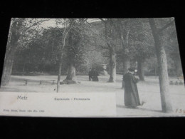 Metz - Esplanade -  Nels Metz Serie 104 No.138   S/w  Postalisch Nicht Gelaufen - Autres & Non Classés