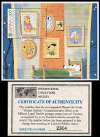 Guyana 2486,MNH.Michel 3709 Bl.147. Walt Disney Christmas Cards,1991.Winnie-Pooh - Guyana (1966-...)
