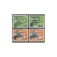 Guyana 625-628, MNH. Mi 918-921. Commonwealth Day 1983. Rice Combine, Mining. - Guyana (1966-...)