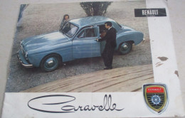 PUBLICITE VOITURES  RENAULT CARAVELLE - Plakate