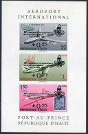 Haiti CB34a Sheet,MNH-.Michel 681 Bl.22. Scouting.Airplanes.1961. - Haïti