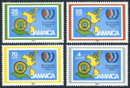 Jamaica 604-607, MNH. Youth Year IYY-1985 And Pan-American Scouting Jamboree. - Jamaica (1962-...)